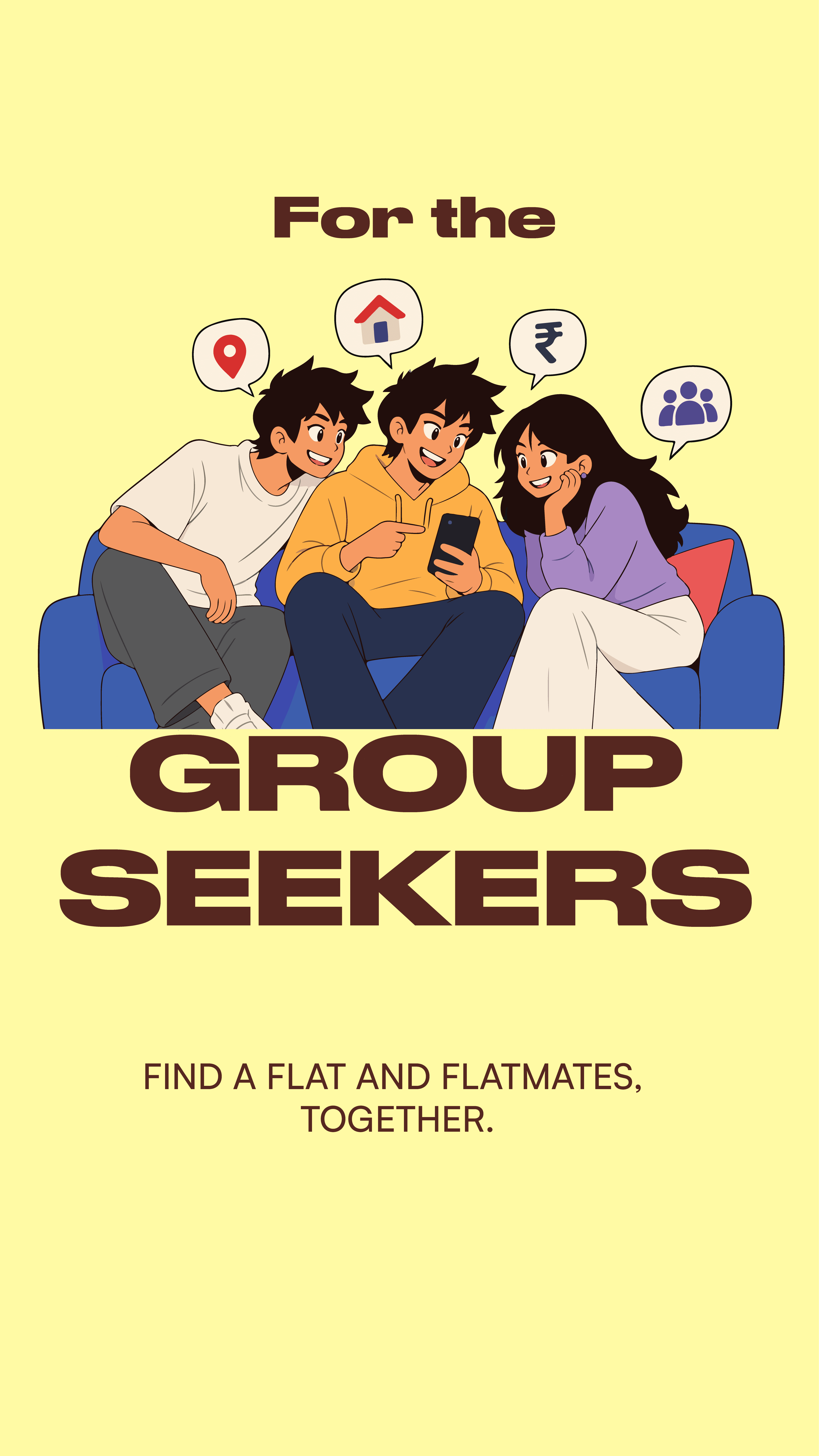 Mitro finding your people illustration